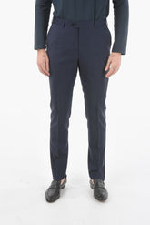 virgin wool MANTUA belt loops 2-button suit